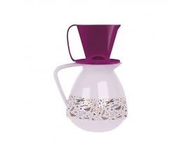 Conjunto Bule Térmico e Suporte Amabile Bosque Lavanda Mor
