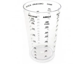 Copo Graduado Medidor 580ml Plasvale