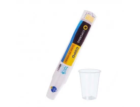 Copo Descartável 200ml com 100 Unidades Branco Copobras
