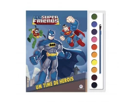 Livro Aquarela DC Super Friends | Ciranda Cultural