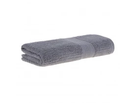 Toalha de Banho Fio Penteado 70X140cm Cinza Buddemeyer