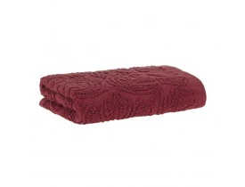 Toalha de Rosto Florentina 48X80cm Vermelho Buddemeyer