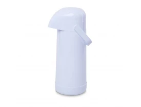 Garrafa Térmica Pressão Magic Pump 1 litro Branca Termolar