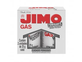 Gás Fumigante Dedetizador com 2 unidades Jimo