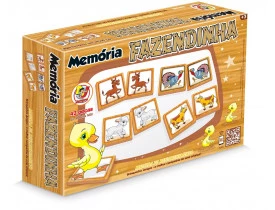 Jogo de Memória Fazendinha Junges 