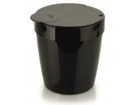 Lixeira Infinity 5 litros Preta 20X20X23cm Ou Martiplast