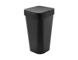 Lixeira Izzy 15 litros Preto 23X24X44cm Ou Martiplast