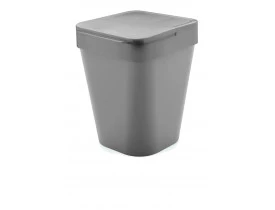 Lixeira Izzy 5 litros Chumbo 19X20X25cm Ou Martiplast