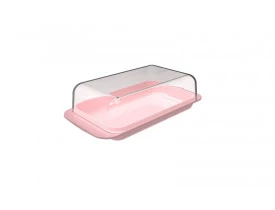 Manteigueira Break Rosa Quartzo Ou Martiplast