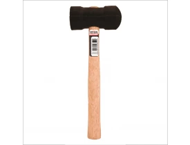 Martelo de Borracha Eco Preto 60mm Mundi
