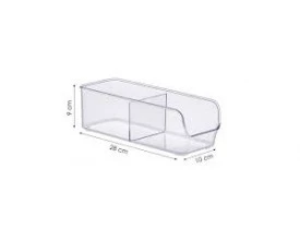 Organizador com Divisória 28 x 10 x 9cm Paramount