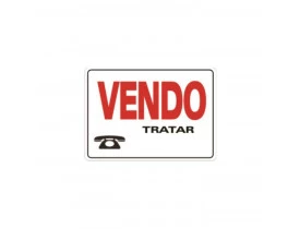 Placa Sinalização Vendo Conex