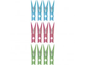 Prendedor Maxi 12 Peças Mor 8,5x2x1cm 6062