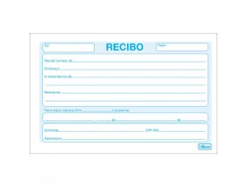 Recibo Comercial sem Canhoto 50 Folhas Tilibra