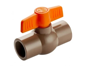 Registro de Esfera Soldável 25mm Marrom Herc