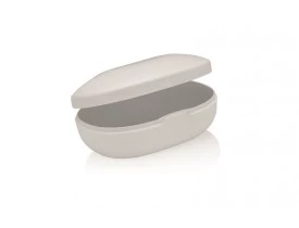 Saboneteira Soft Branco Ou Martiplast