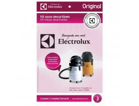 Saco Descartável para Aspirador de Pó CSE19 com 3 unidades Electrolux