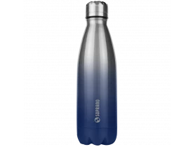 Squeeze Urbano 600ml Inox/Azul Soprano