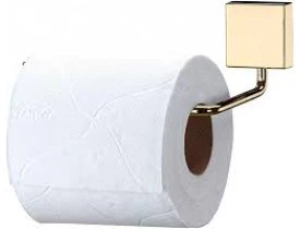 Suporte de Papel Higiênico Dourado Future
