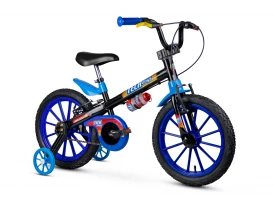 Bicicleta Infantil Tech Boy Nathor Aro 16 Azul