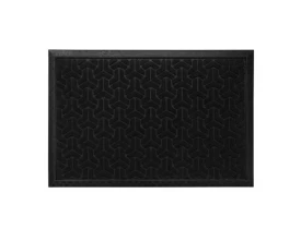 Tapete Waterkap Residencial Preto 40x60cm Kapazi