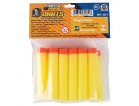 X Darts Refil com 12 unidades Braskit