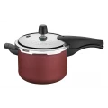 Panela de Pressão Antiaderente Vermelho 4,5 litros Vancouver Tramontina