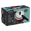 Panela de Pressão Antiaderente Vermelho 4,5 litros Vancouver Tramontina