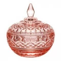 Potiche Decorativa Cristal Lys 11X12 Rosa Wolff