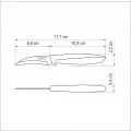Faca para Tornear 3'' Inox Plenus Tramontina