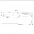 Faca Chef 7'' Inox Plenus Tramontina