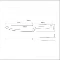 Faca para Carne 8'' Inox Plenus Tramontina
