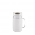 Garrafa Térmica Indie 500ml Branca 10X19cm Mor