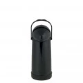 Garrafa Térmica de Pressão Nobile 1,0 litro Preta 12X32cm Mor