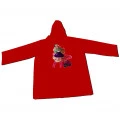 Capa de Chuva Infantil Menina Vermelho, Rosa ou Lilás Brizi Tamanho Único