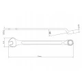 Chave Combinada 8 mm Tramontina