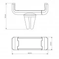 Suporte Veicular para Celular Tramontina