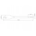 Broca Chata para Madeira 1/4'' 150mm Tramontina