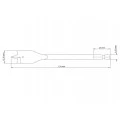 Broca Chata para Madeira 1/2'' 150mm Tramontina