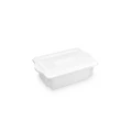 Caixa Empilhável com Tampa 15litros Branca Plasvale 56x33x11cm