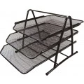 Caixa para Correspondência Tripla Aramado Preto Kit 