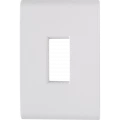 Placa 1 Posto Vertical 4x2 Liz Branca Tramontina