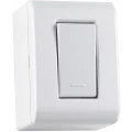 Caixa de Sobrepor com 1 Interruptor Simples 10A LixFlex Branca Tramontina