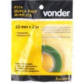 Fita Dupla Face Acrílica 12mm x 2 metros Vonder