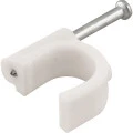 Grampo para fios e cabos 8mm² Redondo 20 unidades Vonder