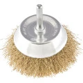 Escova tipo Copo 3'' com Haste 1/4'' Vonder