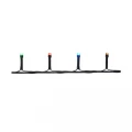 Pisca Pisca 100 Led Macho Fêmea com 8 Funções 8 metros Colorido D&A