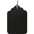 Etiqueta Chalkboard Preta com 12 unidades Kit