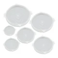 Kit Tampas de Silicone 6 Peças Plasvale