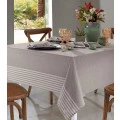 Toalha de Mesa Campestre 1,40x1,40 metros Cinza Hedrons
